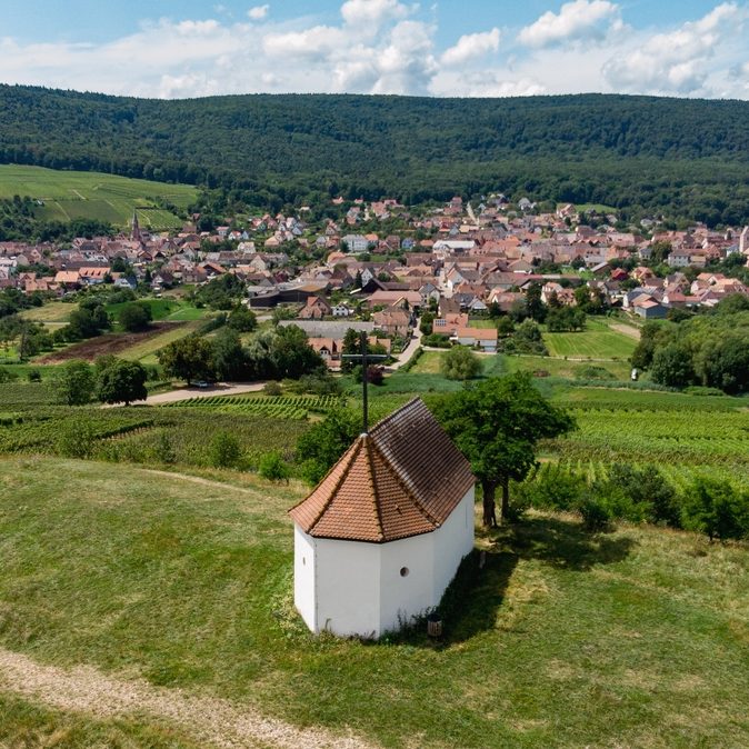 Chapelle bollenberg par Drone